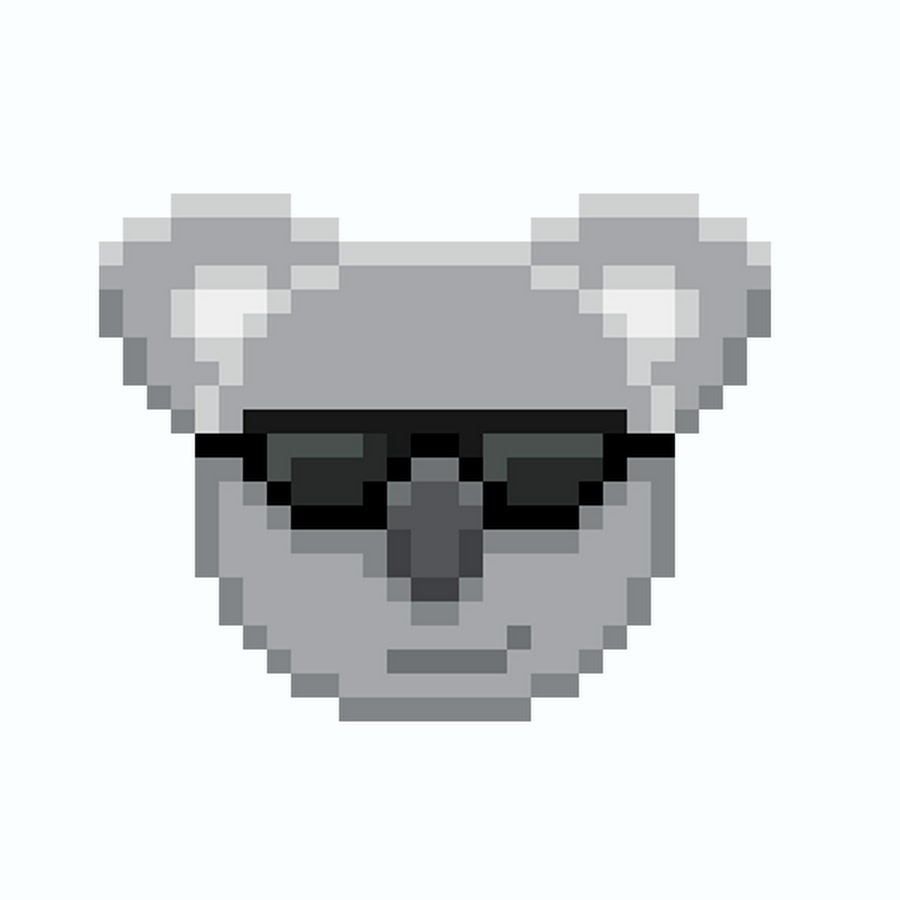 Коала твич. Пиксельная коала. Pixel Koala.