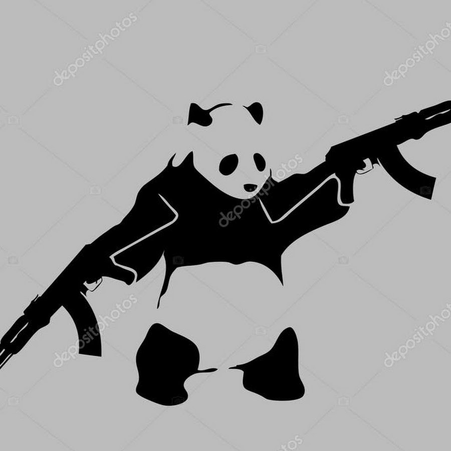 Pandas cs go. Панда с пистолетами. Панда с автоматом. Панда с пистолетами картина. Тату Панда с пистолетами.