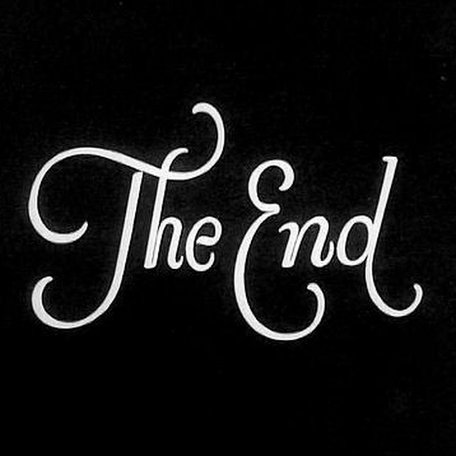 His is not the end. The end. Надпись. The end надпись. Красивая надпись the end.