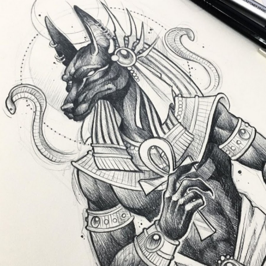 Anubis smokes