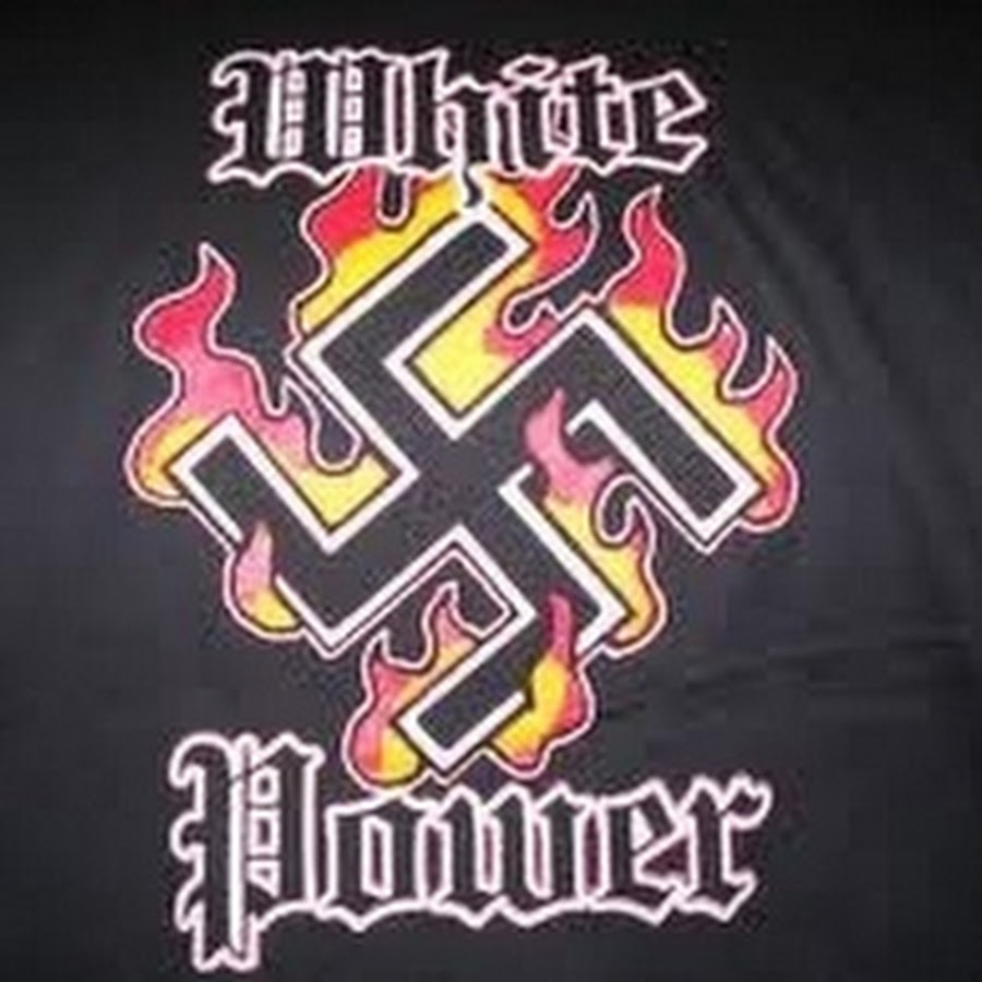 Флаг White Power. Свастика White Power. Нашивка White Power.