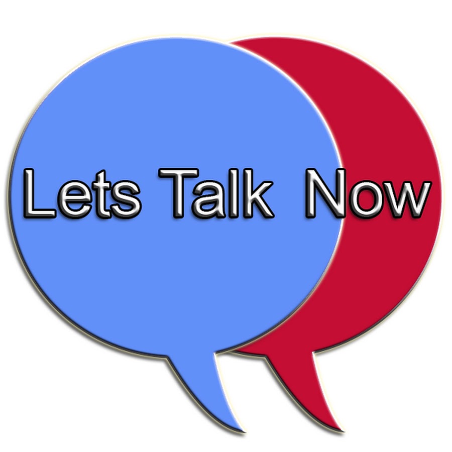 Go talk now. Lets talk. Lets talk Politics logo.