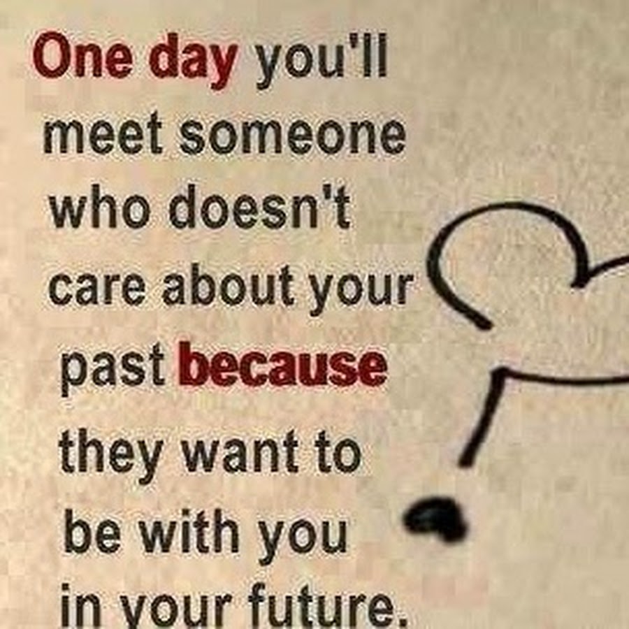 One day you will be mine. He doesn't Care. Someone who Cares.