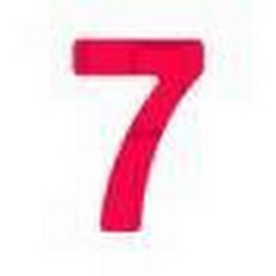 Включи 7 красных. Число 7. Рейзон 7. Счастливое число 7. Number 7 Red.