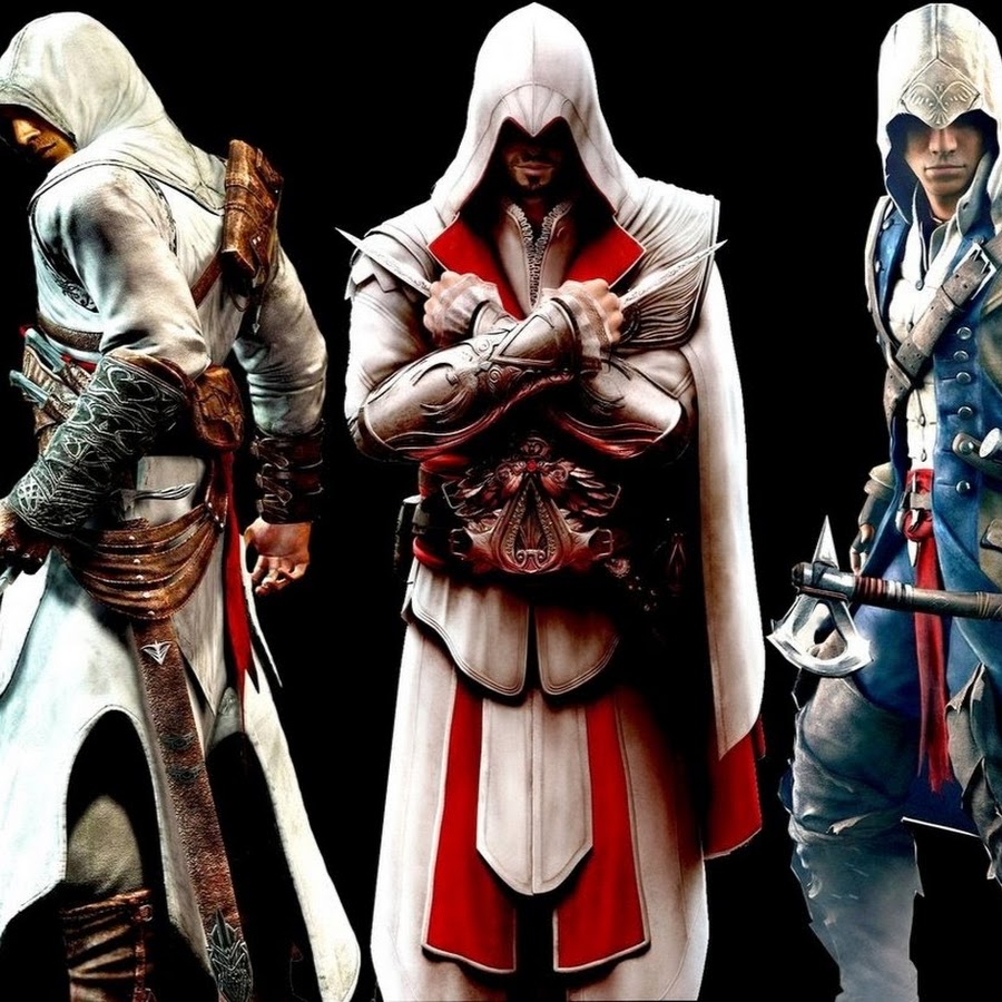 Почему ассасин крид. Assassins Creed Эцио Альтаир Коннор. Эцио Аудиторе и Альтаир. Ассасин Крид Альтаир и Эцио.