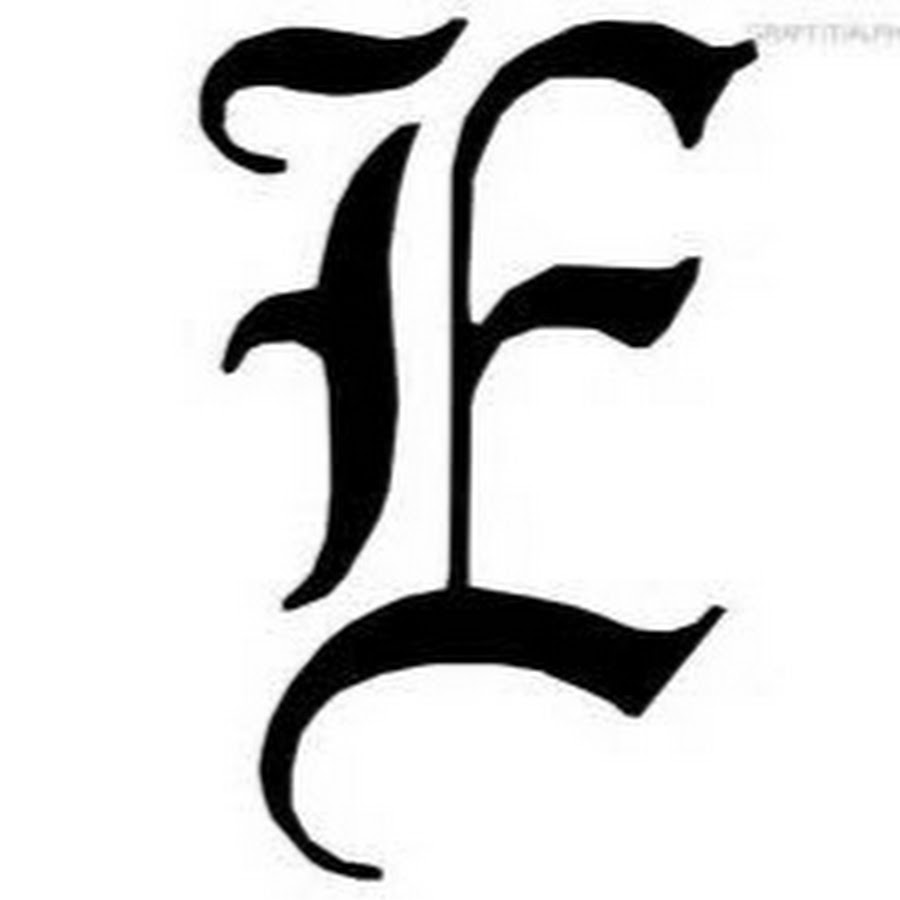 E font