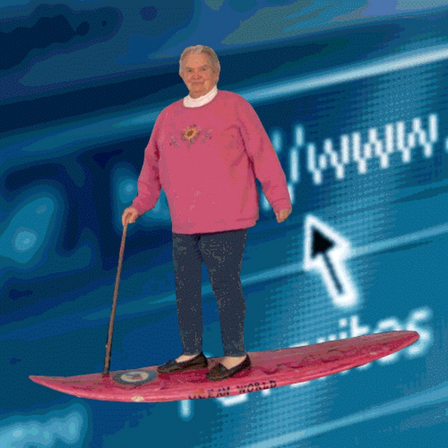 Surfing the internet is. Бабка на серфе интернет. Бабуля на серфе. Дед на серфе. Интернет серфинг Мем.