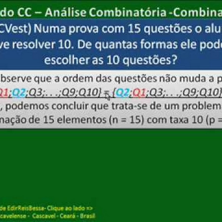 NOTAÇÃO CIENTÍFICA - OPERAÇÕES - CCV583 