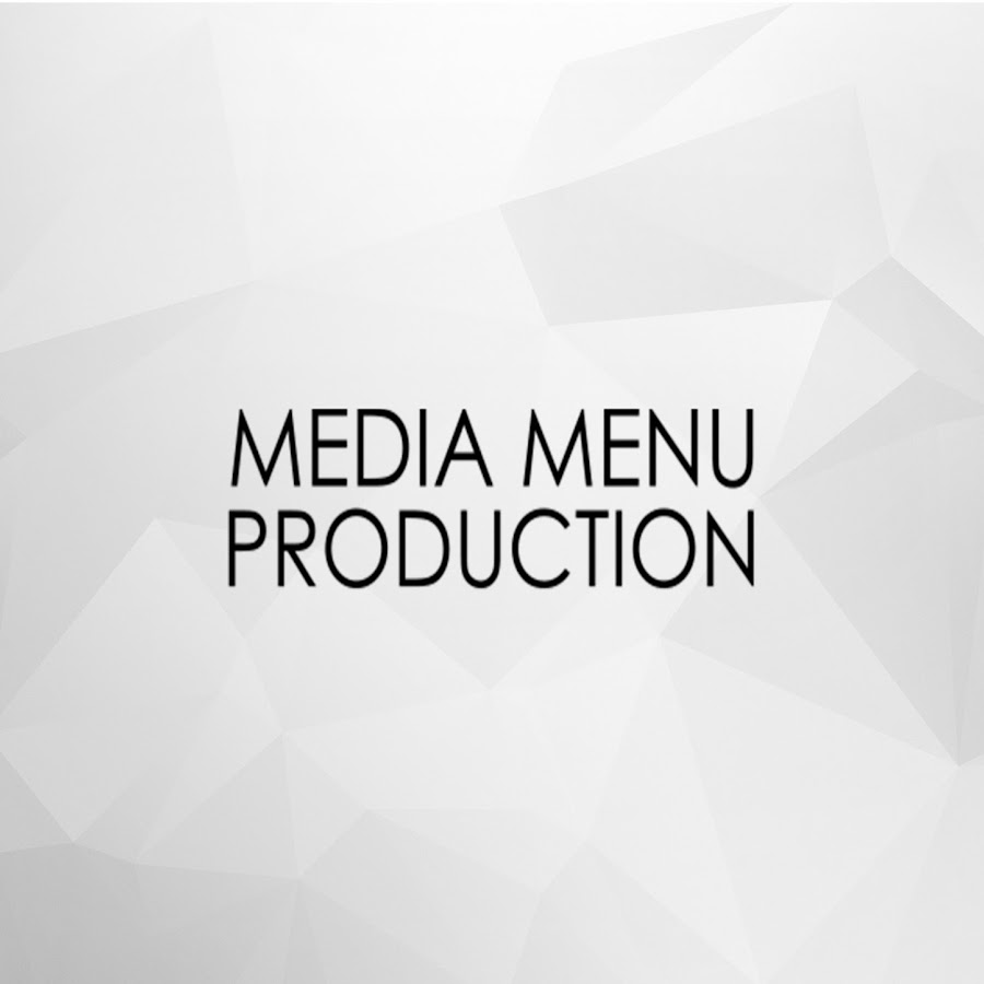 Медиа продакшн. Media menu.