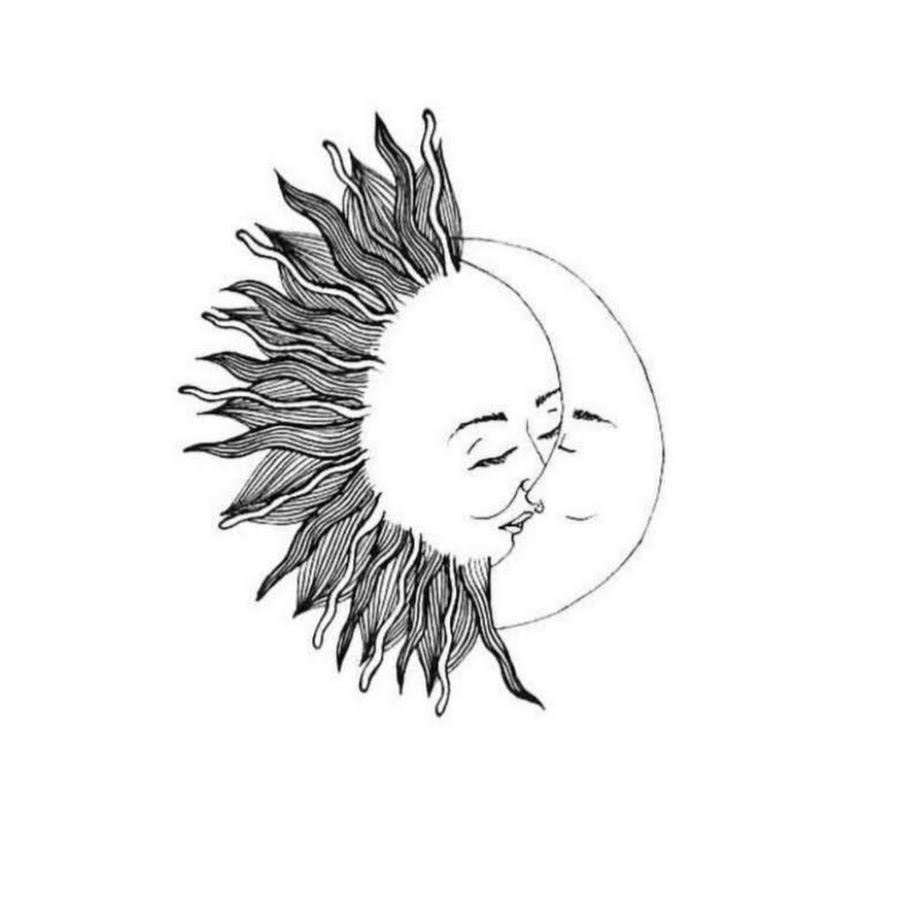 Песня the sun proposed to the moon. Солнце и Луна арт.
