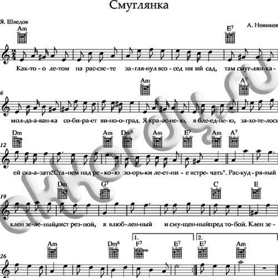 Ноты для ф-но Смуглянка. Смуглянка Молдаванка Ноты для баяна. Смуглянка Ноты для синтезатора. Смуглянка Ноты для фортепиано для начинающих.