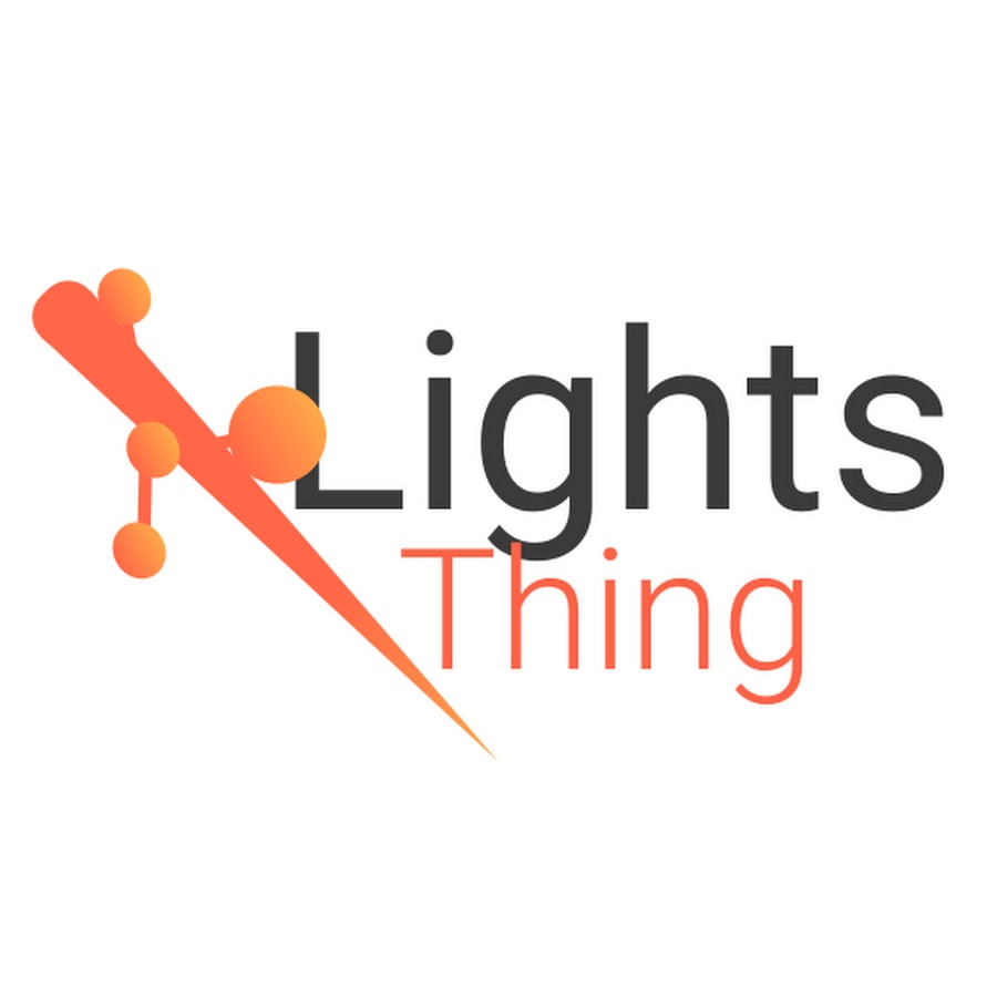 Light thing. Disruptive logo. Infocom. Partner Asia.