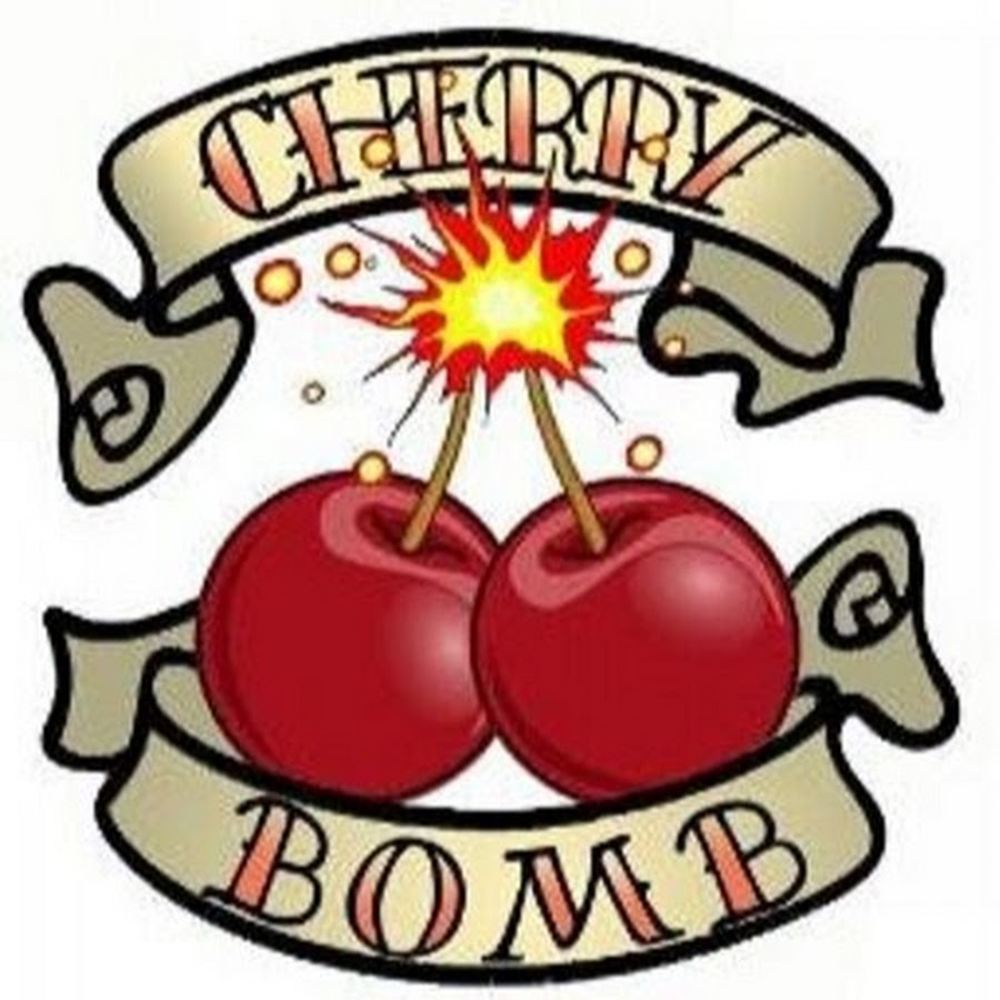 Cherry bomb hello daddy. Cherry Bomb. Логотип бомба. Вишня бомба. Бомба Cherry Bomb.