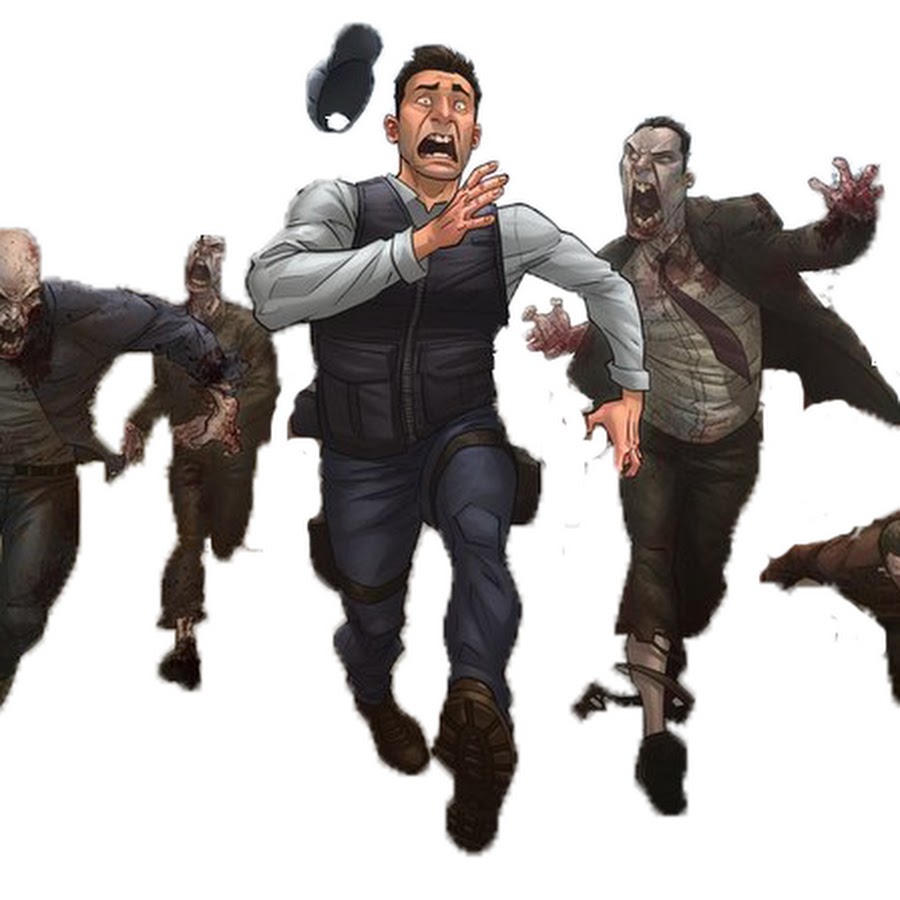 бегущий человек зомби