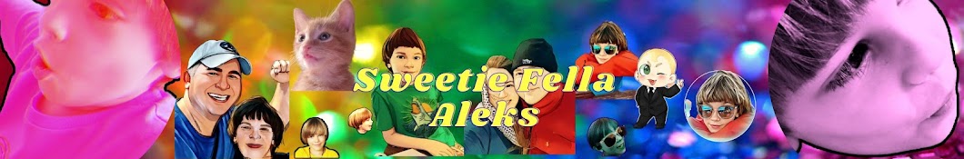 Kids Adventures with Sweetie Fella Aleks Banner