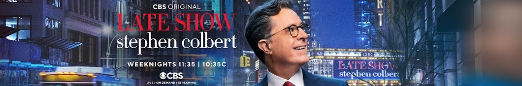 The Late Show with Stephen Colbert Banner