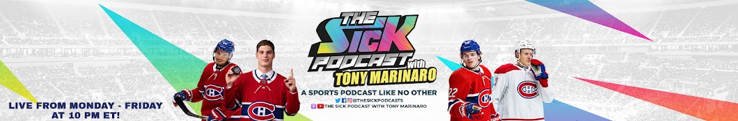 The Sick Podcast with Tony Marinaro Banner