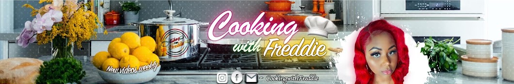 Cooking with Freddie Banner