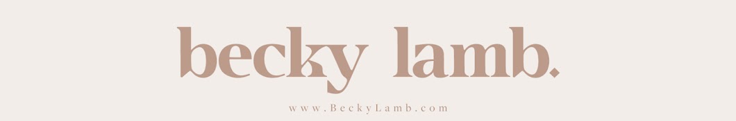 Becky Lamb Banner