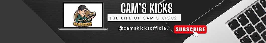 Cam’s Kicks Banner
