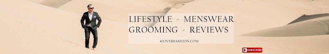 40 Over Fashion Banner
