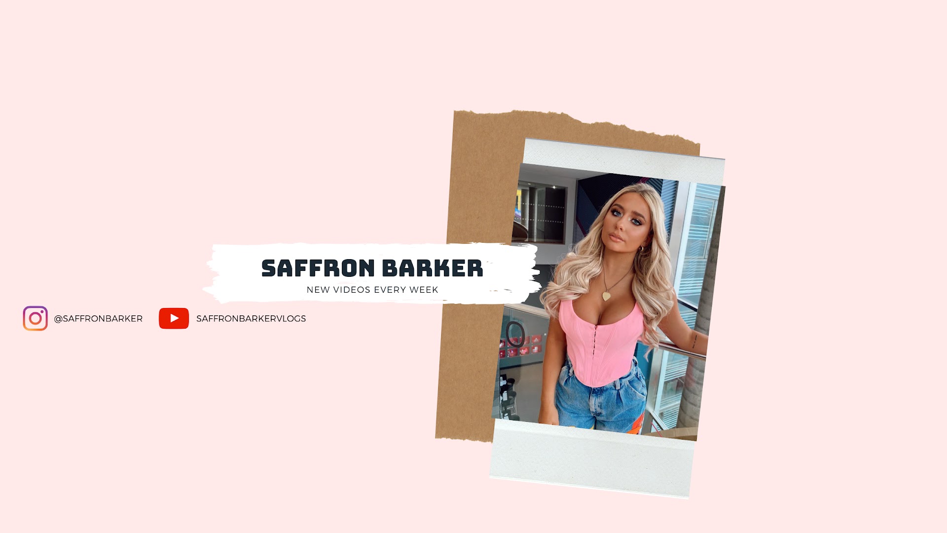 Saffron Barker YouTube