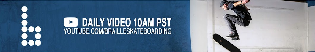 Braille Skateboarding Banner
