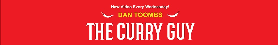 The Curry Guy Page - Dan Toombs Recipes and Travel Banner
