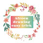 Afreen drawing easy trick 