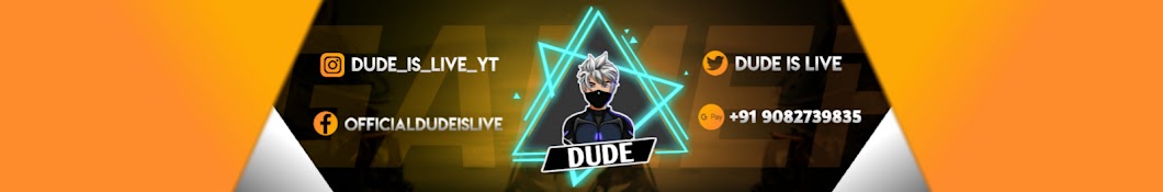 DUDE IS LIVE Banner
