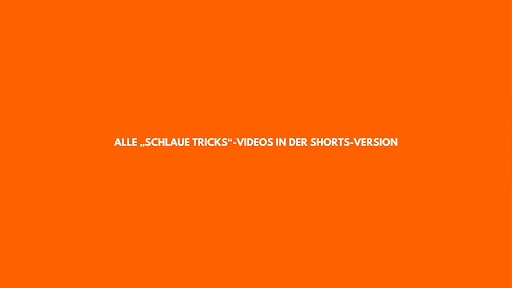 Schlaue Tricks Shorts banner